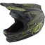 Troy Lee Designs D3 Fiberlite Full Face MTB Helmet Spiderstripe Yellow